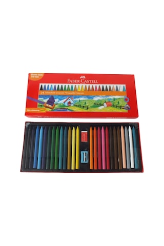 Mum Pastel Boya Erasable Crayons Karton Kutu Silinebilir Üçgen 11
