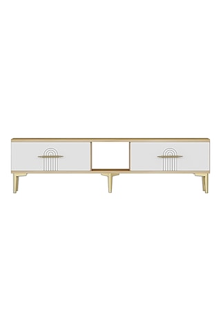 Tsa1515db - İdatv150 Tv Stand, Tv Sehpası Safirmeşe - Beyaz 150cm