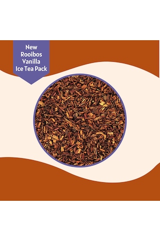 Rooibos Vanilla Ice Tea Pack - Soğuk Çay Paketi, 5x20 Gr