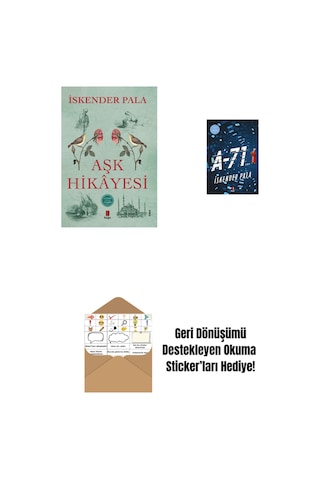 Aşk Hikâyesi + A-71 + Okuma Sticker'ları