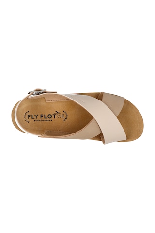 Sandalet Kadın 42 G61 3c Fly Flot Synthetıc Sandal Beige Bej