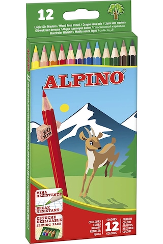 Alpino Uzun Kuru Boya 12'li AL-10654