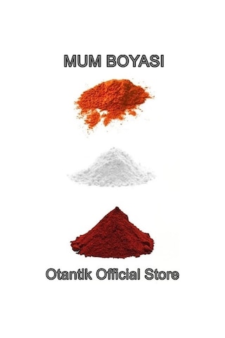 Mum Boyası Toz 3 Renk Soya,Parafin Mum %100Doğal Yağda Çözünen (527964131)