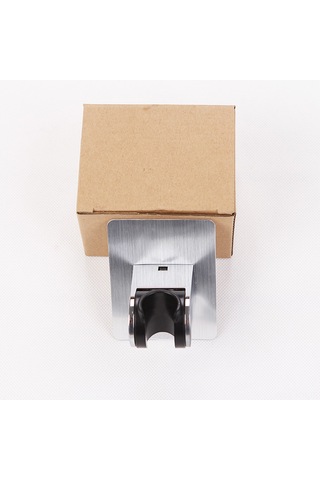 Geeroyoo Açı Ayarlanabilir, Deliksiz, Yapışkanlı Duş Başlığı Tutucu - Krom Kaplama Diğer