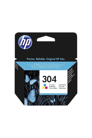 Hp 304 Üç Renkli Mürekkep Kartuşu N9k05ae - 2 Adet