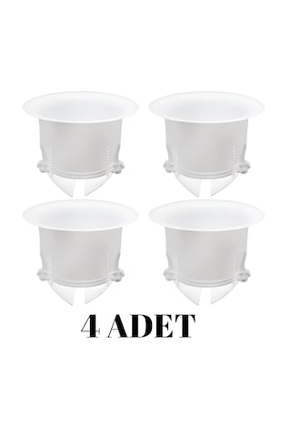 4 Adet Koku Önleyici Wc-matik Sessiz Wc Tuvalet Kapağı