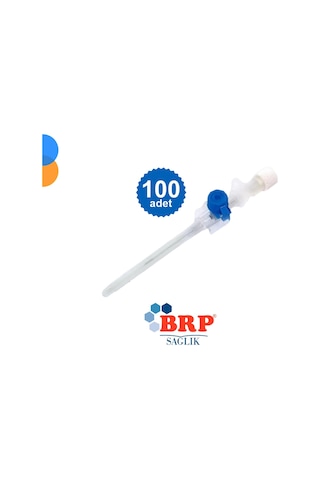 Brp Branül İntraket Mavi 22g - 100 Lü Kutu