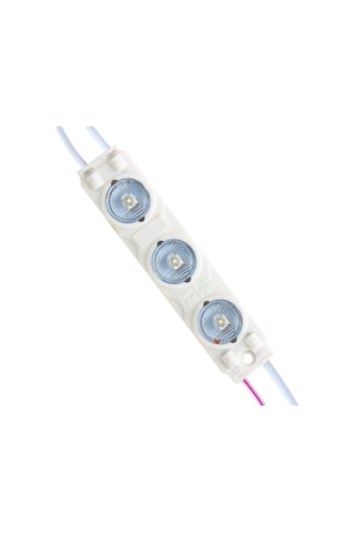 Powermaster Modül Led 12v 1.5w Soğuk Beyaz 2835 73x16 Mm Ip65 195-210lm 170 Derece