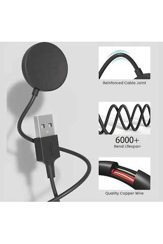 Samsung Galaxy Uyumlu Watch 4/5 Active R820 R830 Akıllı Saat Şarj Aleti