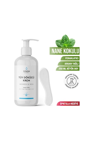 Synem Hassas Ciltler için Unisex Tüy Dökücü Krem 250 ML