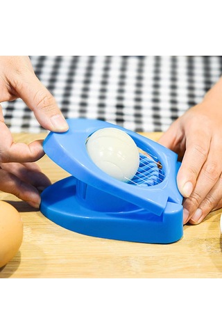 Yumurta Dilimleme Aparatı Pratik Yumurta Dilimleme Kesme Aleti Çok Renkli