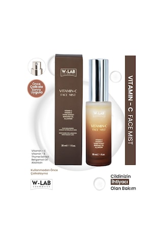 W-Lab Cosmetics Vitamin C Face Mist 30 Ml