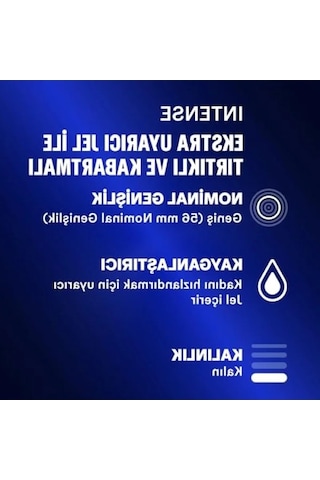 Uyarıcı Jelli Ve Tırtıklı Prezervatif, 30 Adet