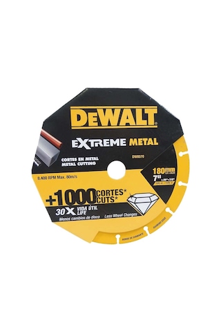 Dewalt DW8570 Extreme Metal Kesici Disk 180 MM
