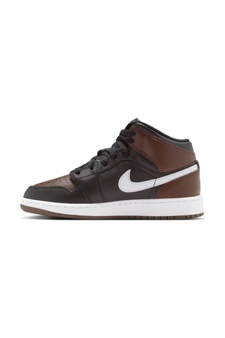 Nike Jordan 1 Mid Unisex Sneaker Io3391-237 Kahverengi - 920062336 Kahverengi