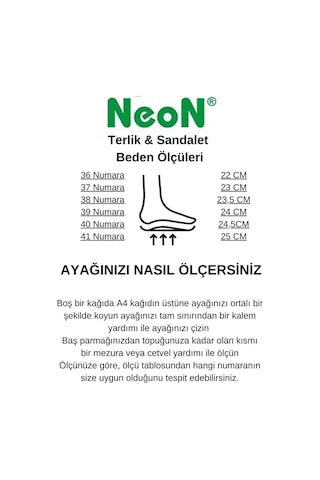 Neon Shoes Putu Kadın Ortopedik Konfor Modeli Günlük Terlik Anne Orta Yaş Genç Ev & Dışarı Terlik 001