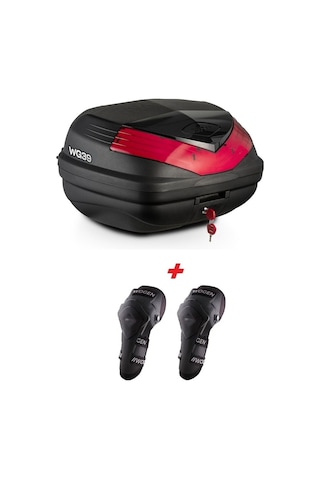 Wogen Wg39 Basic Arka Çanta 39 Litre Siyah + Karbon Dizlik Hedi Siyah