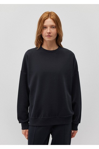 Mavi Kadın Oversize Sweatshırt Siyah 168837-900 Siyah