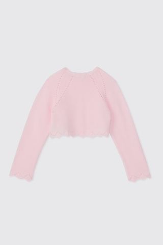 Patachou Yenioğan Düğmeli Pembe Hırka