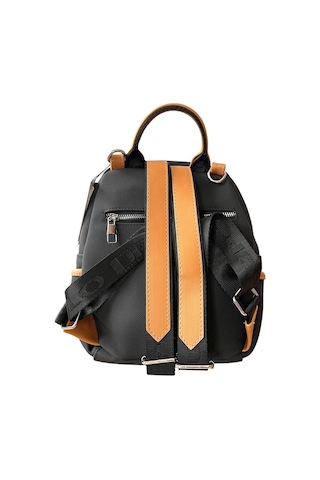 Just Polo Jp6058 Yeni Sezon Kadın Sırt Ve Omuz Çantası Ozt6058 Sıyah Taba Çok Renkli