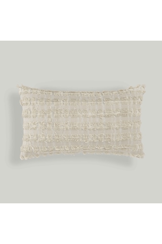 Linens Boho Kırlent Kılıfı 35x50 Cm Naturel