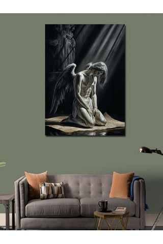 Kanvas Tablo Işık Ve Melek 50cmx70cm