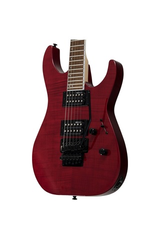 Esp Ltd M-200Fm See Thru Red Elektro Gitar