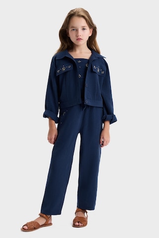 Nk Kids Kız Çocuk Cashmere Pantolon Nk-51330-y Lacivert