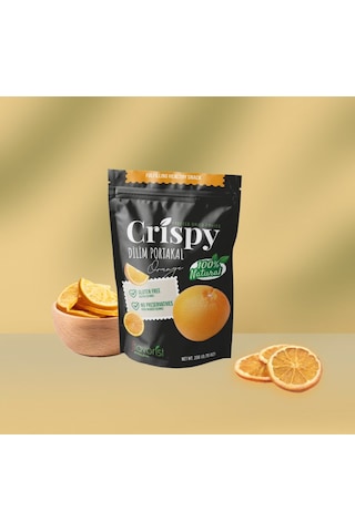 Dondurularak Kurutulmuş Portakal Dilimleri 20 Gram 2'li Paket