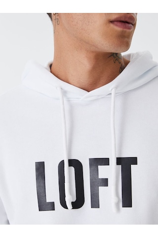 LOFT Regular Fit Erkek Sweatshirt Lf2030837 Q1.v1 Beyaz
