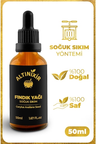 Fındık Yağı Soğuk Sıkım 50ml