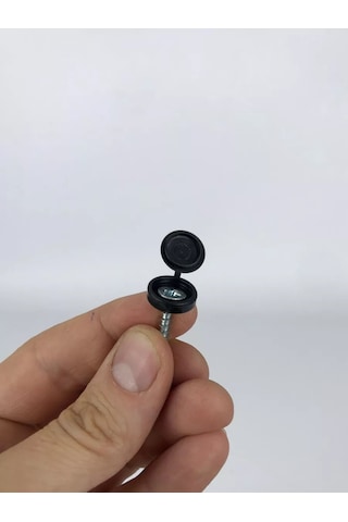 Frıends Company Mobilya Plastik Vida Kapakları 176285587 Siyah