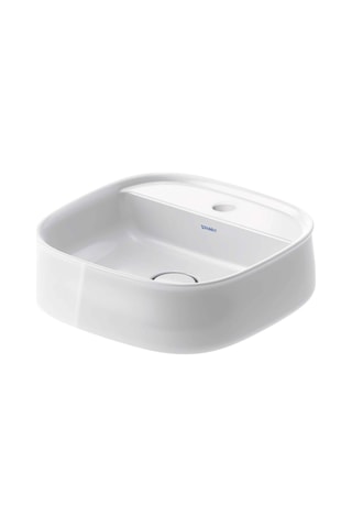 Duravit - Zencha Çanak Lavabo 42 Cm Batarya Banklı Beyaz - 2374420071- Beyaz