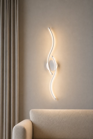 AvizeGO Pera Modern Led Duvar Apliği Günışığı Beyaz