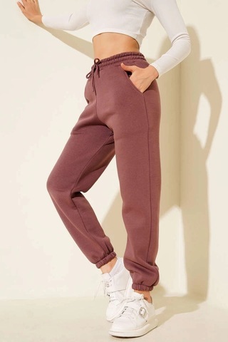 3 İplik Şardonlu Paça Lastikli Eşofman Tarçın İs001 Tarçın