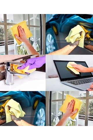 Lımroy Araba Bezi, Lekesiz Cam Temizleme Bezi 64 43 Cm 155136383