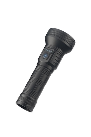 İdragon Sv85 Şarj Edilebilir Uv Fener, 3 Led Güçlü Uv El Feneri, Para Kontrol, Mineral Ve Leke Tespit Feneri Siyah