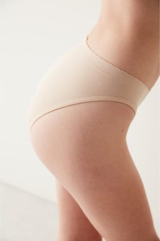 Basic Bej Slip Külot