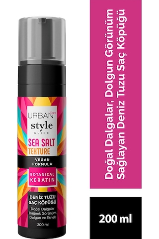 Urban Care Style Guide Sea Salt Saç Köpüğü 200 ML