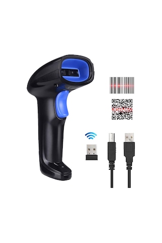 Netum YHDA 2D 1D Qr Kod Karekod Eczane Aşı Kablosuz Barkod Okuyucu