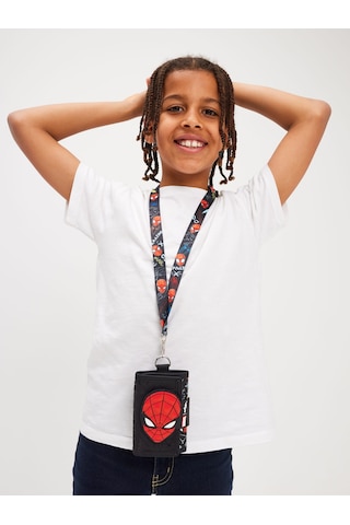 Snapbuy Avustralya Smiggle Spider-man Cüzdan, Boyun Askılı Örümcek Adam Temalı Para Çantası Kırmızı