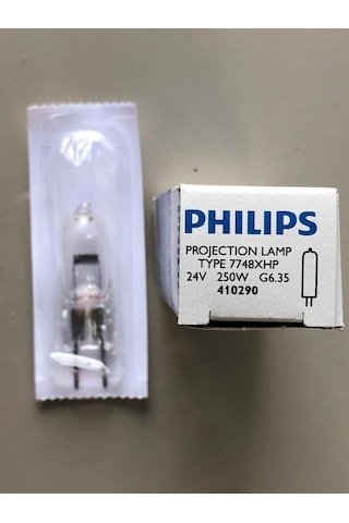 10 Adet Phılıps 7748xhp 24v 250w G6,35 Halojen Lamba