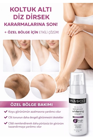 Genital Bölge Kararma Karşıtı Koltuk Altı, Diz, Dirsek Ve Dış Genital Beyazlatıcı Krem