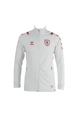 23/24 Hummel Samsunspor Kamp Eşofman Tek Üst Beyaz