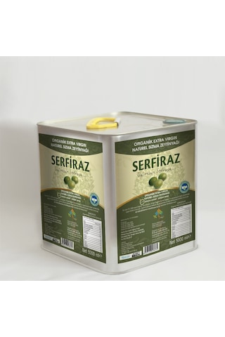 Serfiraz Naturel Sızma Zeytinyağı Teneke 5 L Serfiraz Naturel Sızma Zeytinyağı Teneke 5 L
