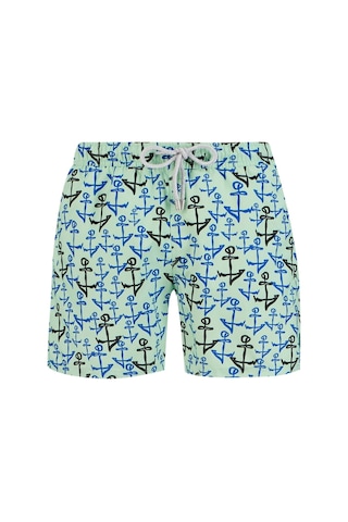John Frank Erkek Deniz Şortu jfsssw35-anchor-mint-13116 001