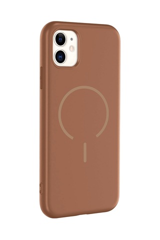 Apple Uyumlu iPhone 11 Kılıf M-safe Şarj Özellikli Zore Meta Kapak