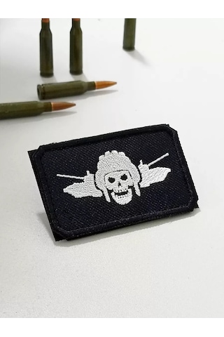 Foto Prınt Cırtcırtlı Armalı Rusya Federasyonu Silahlı Kuvvetleri Zırhlı Birlikler Tankçu Parçası 246057140