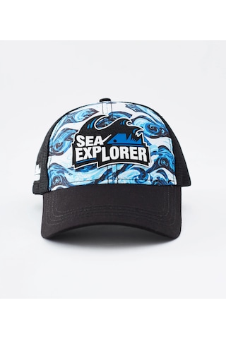 Fubelo Deep Wave Sapka Sıyah Çok Renkli