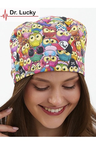Dr. Lucky Baykuş Pamuklu Medikal Başlık 293602110